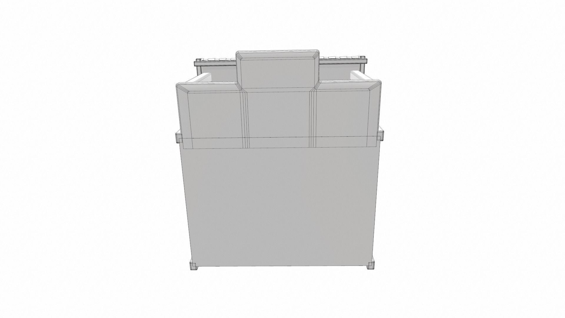 Cartoon house 02 3D model_19