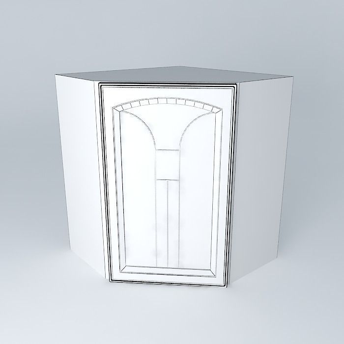 Royal Artycja Kitchen Cabinet GNWU 60 72 PV II 3D model_3