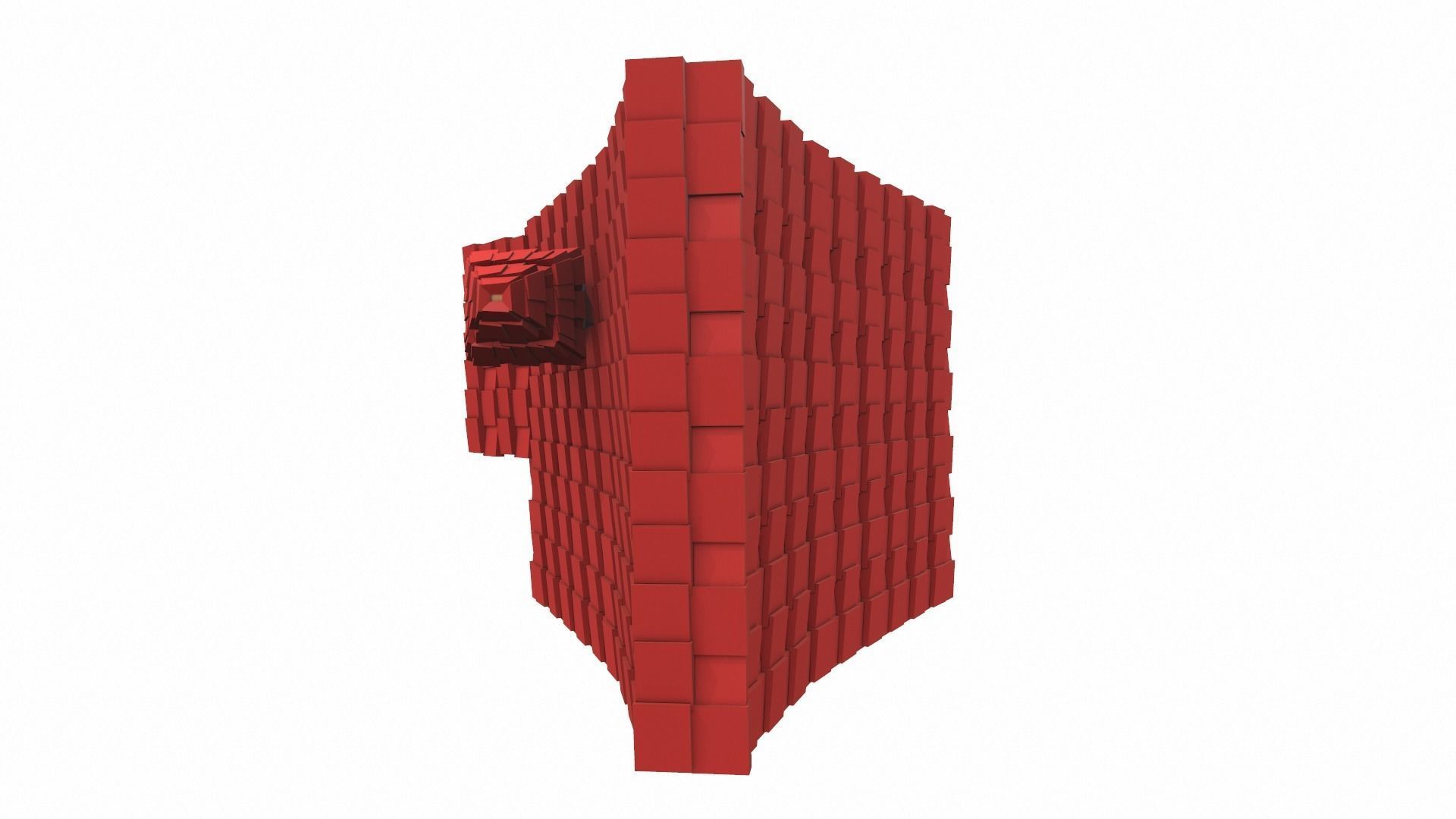 Cartoon house 11 3D model_6