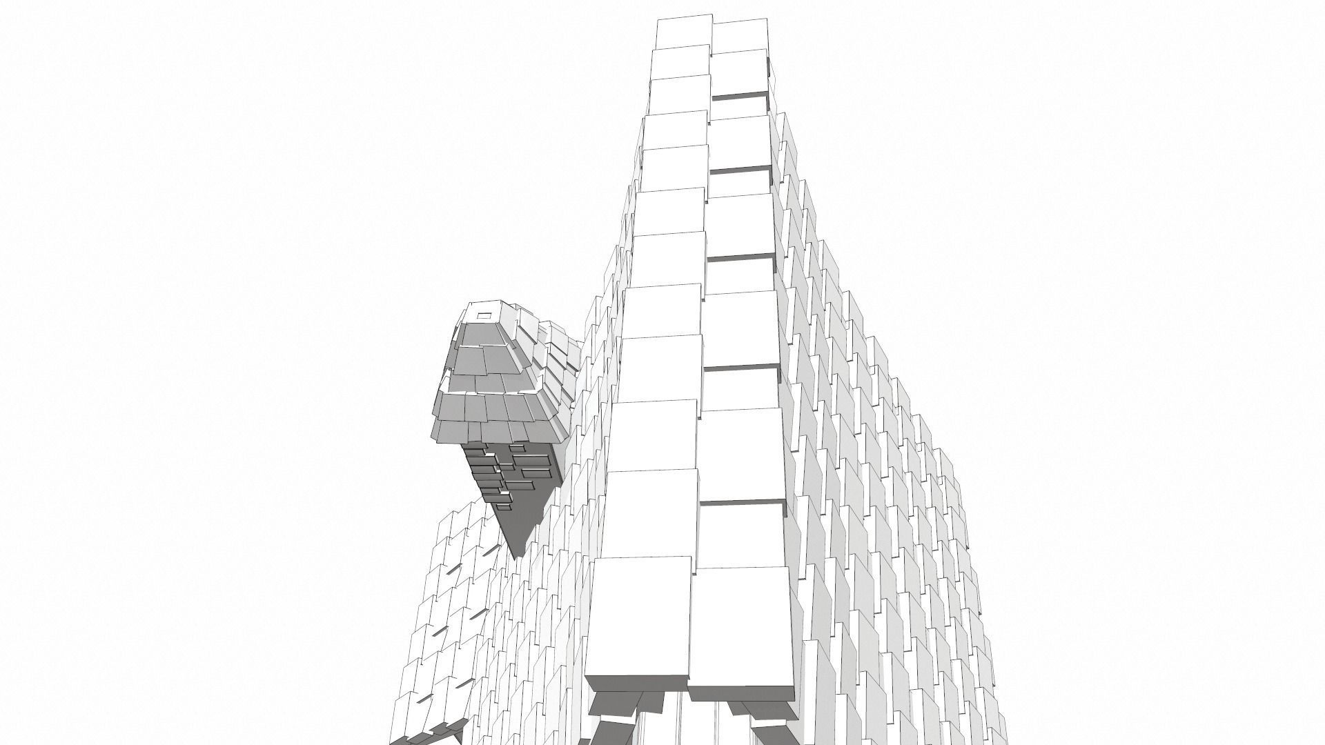 Cartoon house 11 3D model_19