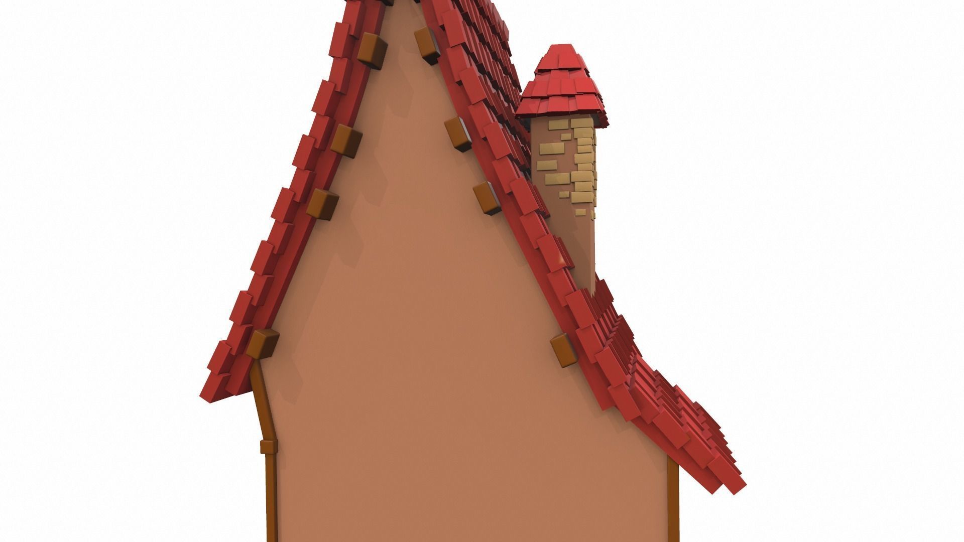 Cartoon house 11 3D model_10