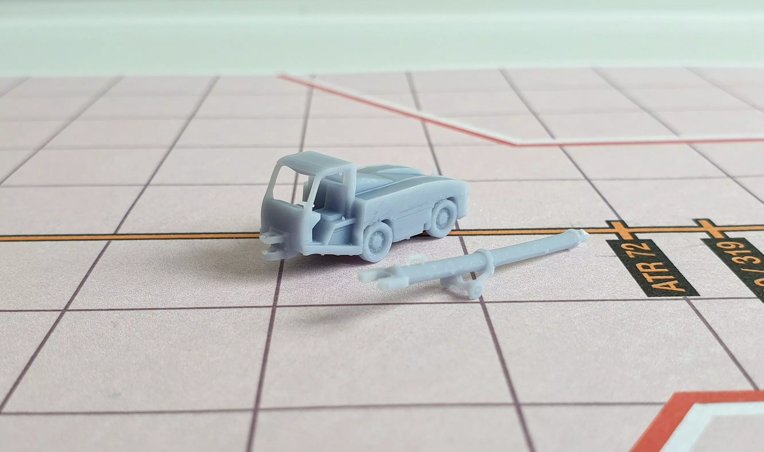 TLD TMX 150 pushback tractor 3D print model_0