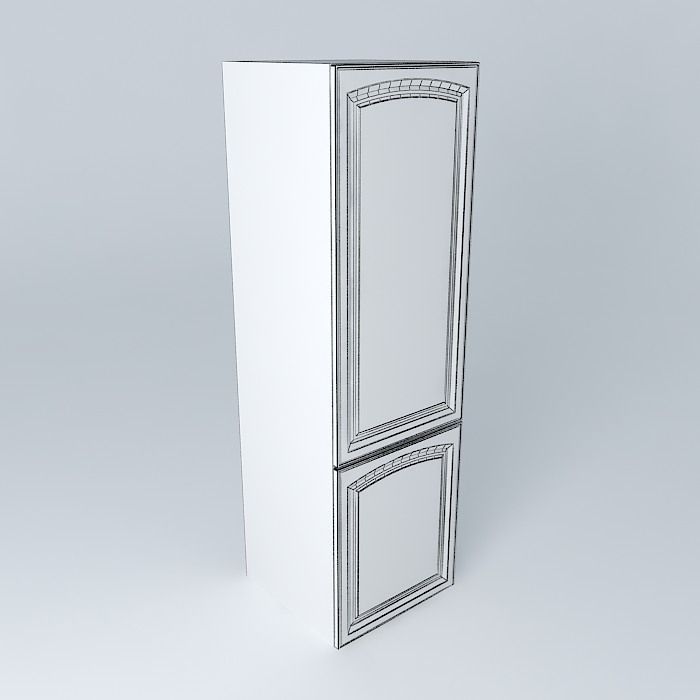 Royal Artycja Kitchen Cabinet DL 60 207 P P 3D model_3