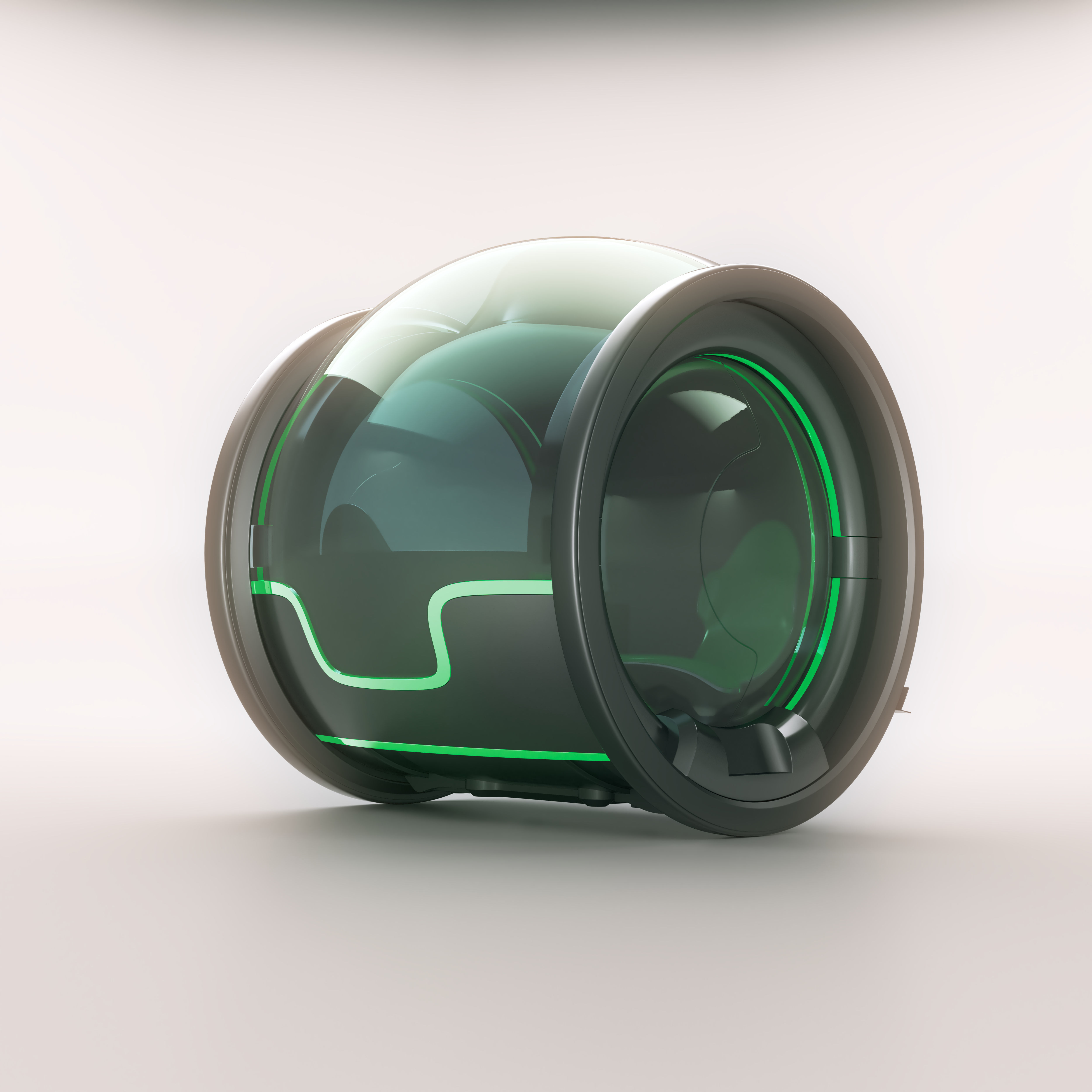 Uber Electric Taxy Concept Car Vray realistic 3d model 3D model_6