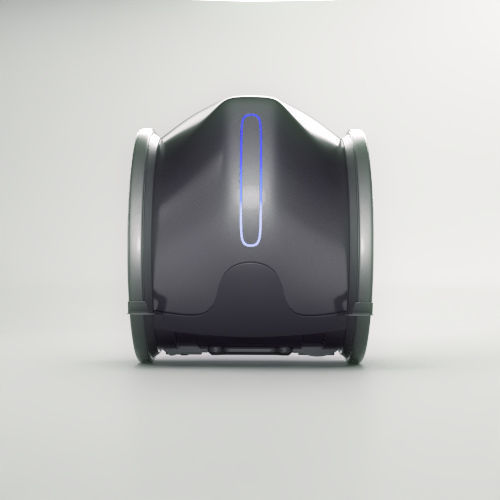 Uber Electric Taxy Concept Car Vray realistic 3d model 3D model_3