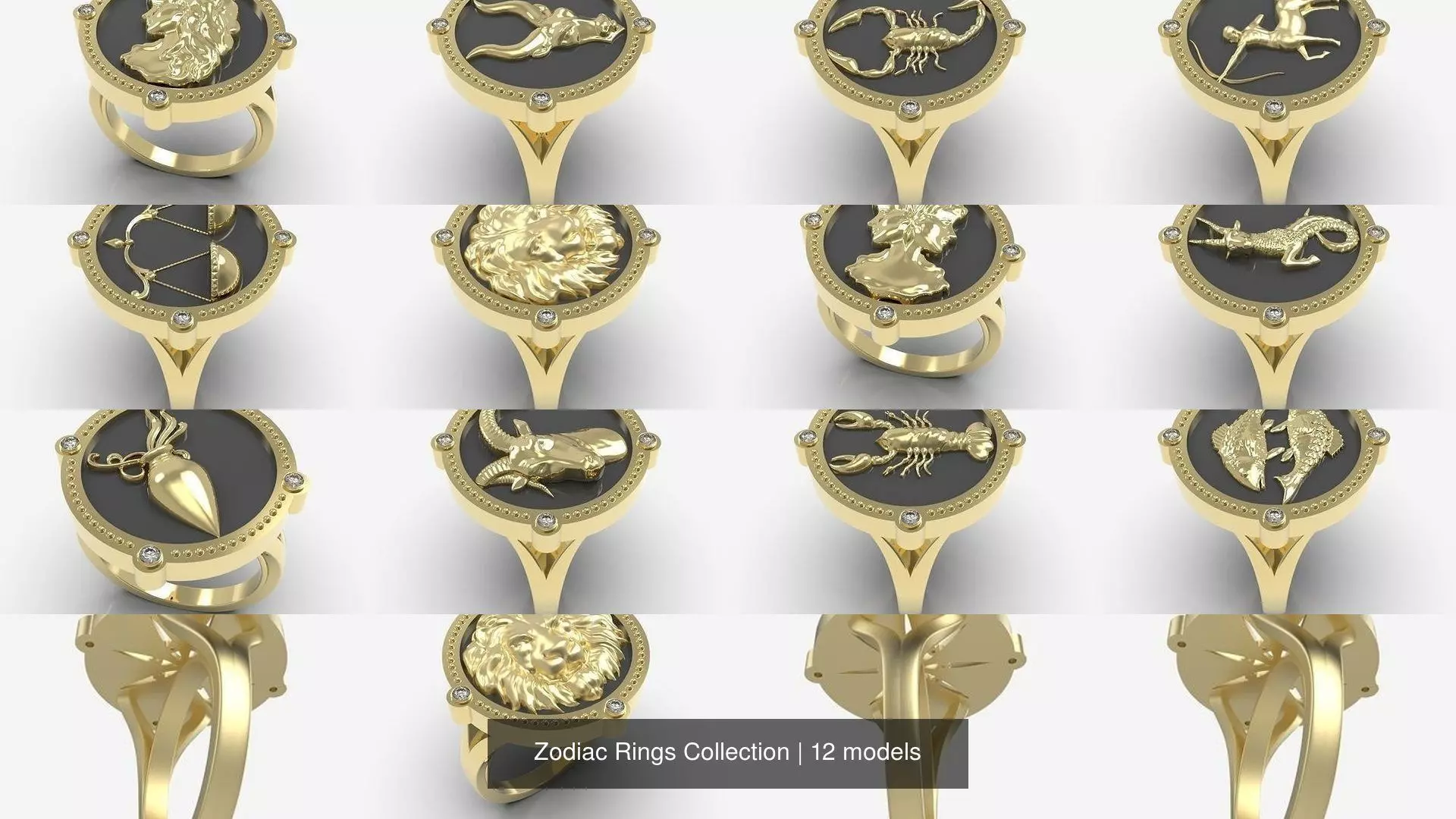 Zodiac Rings Collection _0