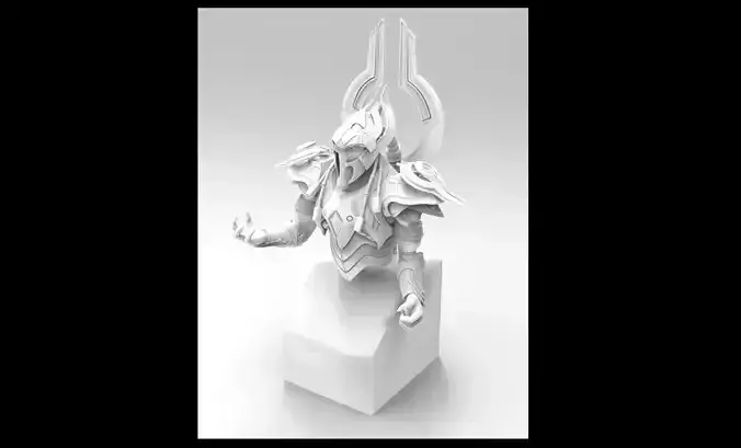 Artanis starcraft person 3D print model