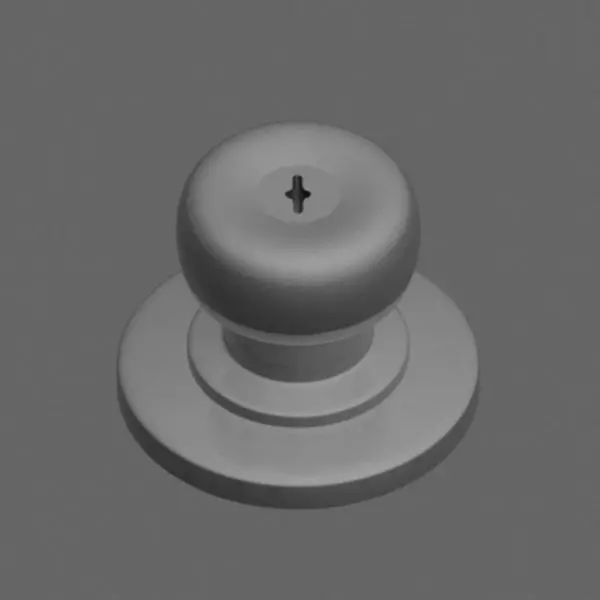 Door Knob Free 3D model