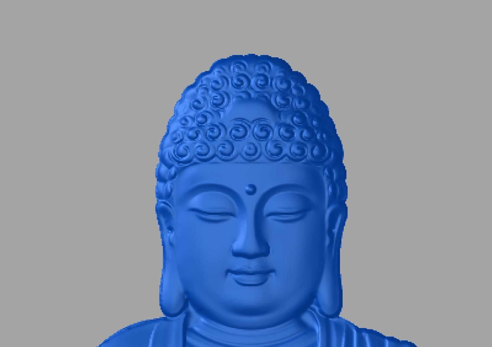 BUDHA buddha statue 3D model 3D printable | CGTrader