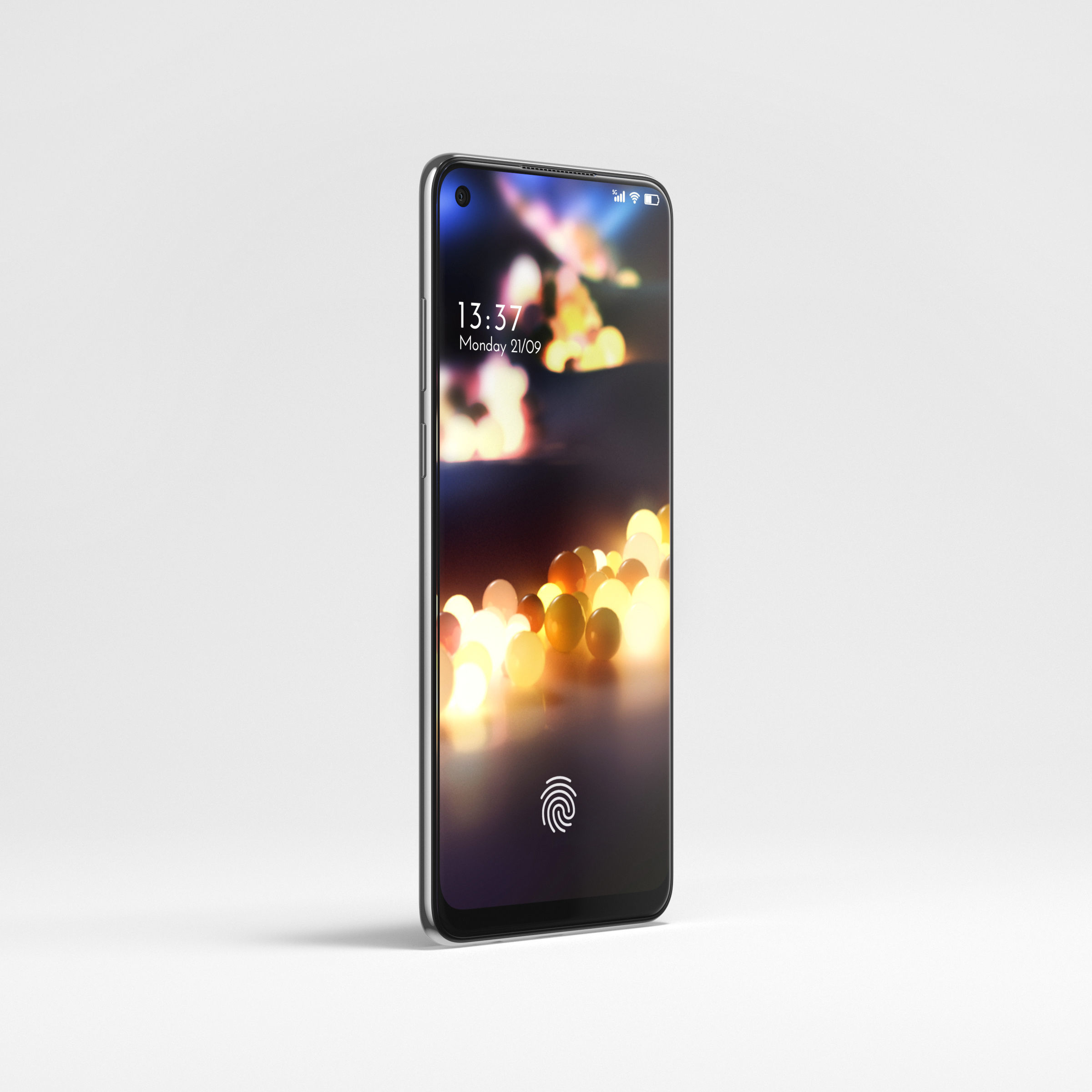 Generic Smartphone 2020 3D model_2