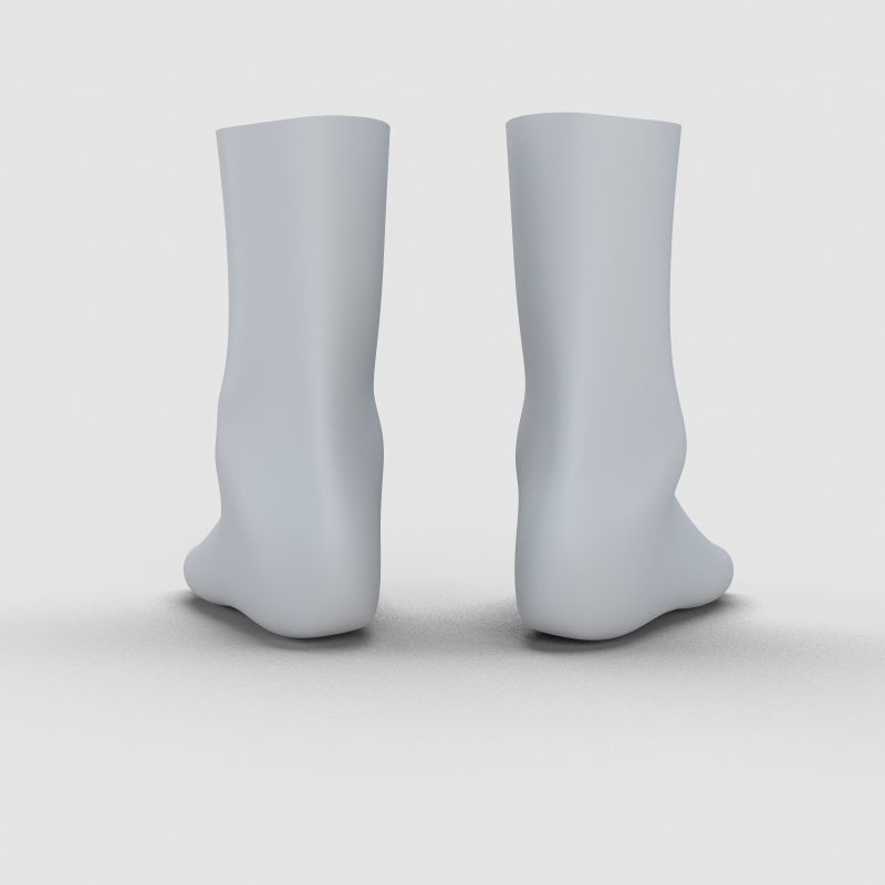  Man Feet 3D model_4