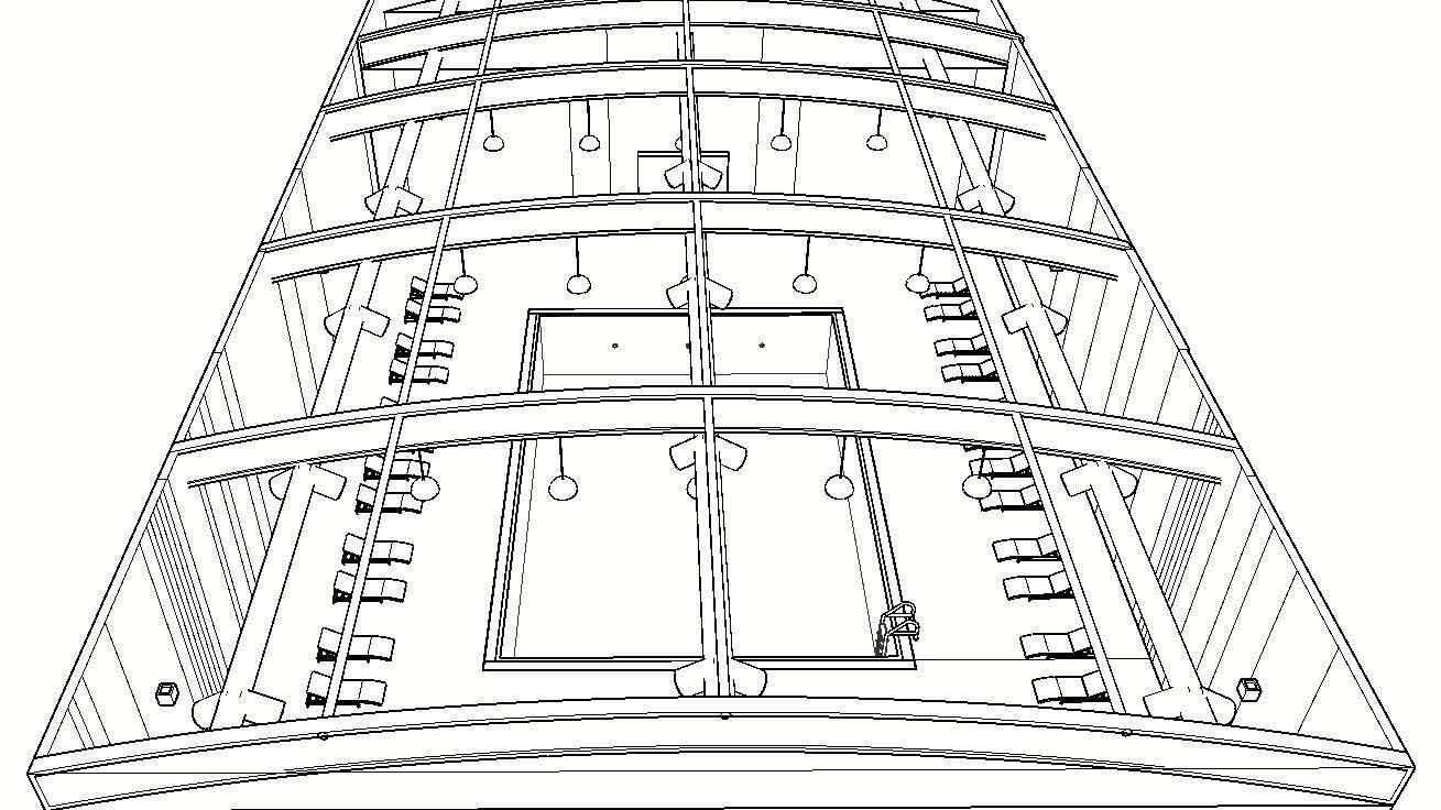 INDOOR SWIMMING POOL Low-poly 3D model_33