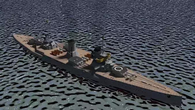 Battlecruiser SMS Moltke