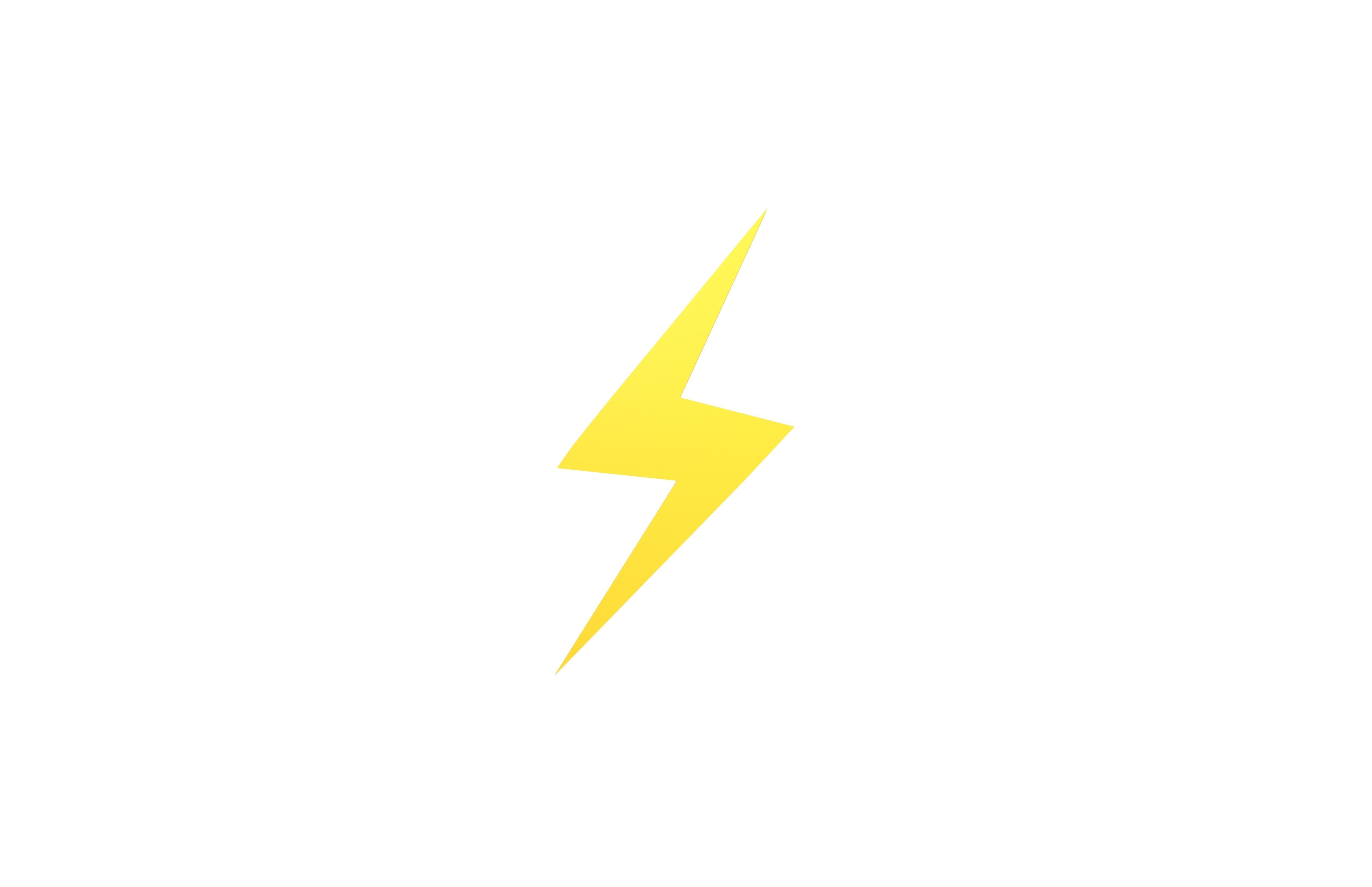 Lightning Emblem v1 001 Low-poly 3D model_1