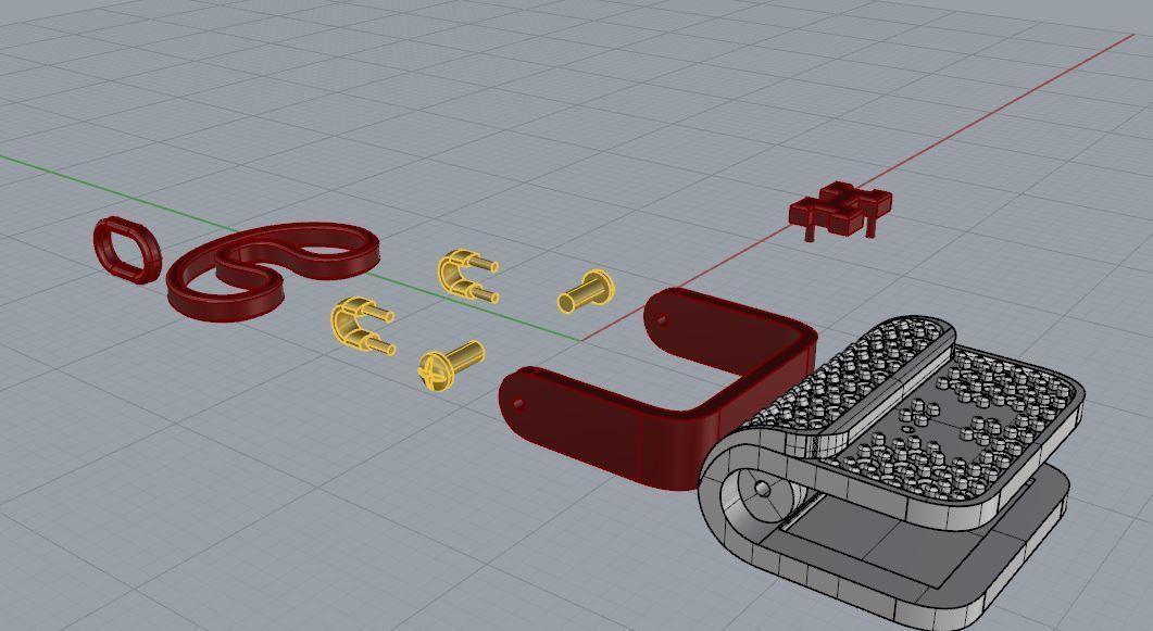 Hermes Pendant 01 3D print model_11