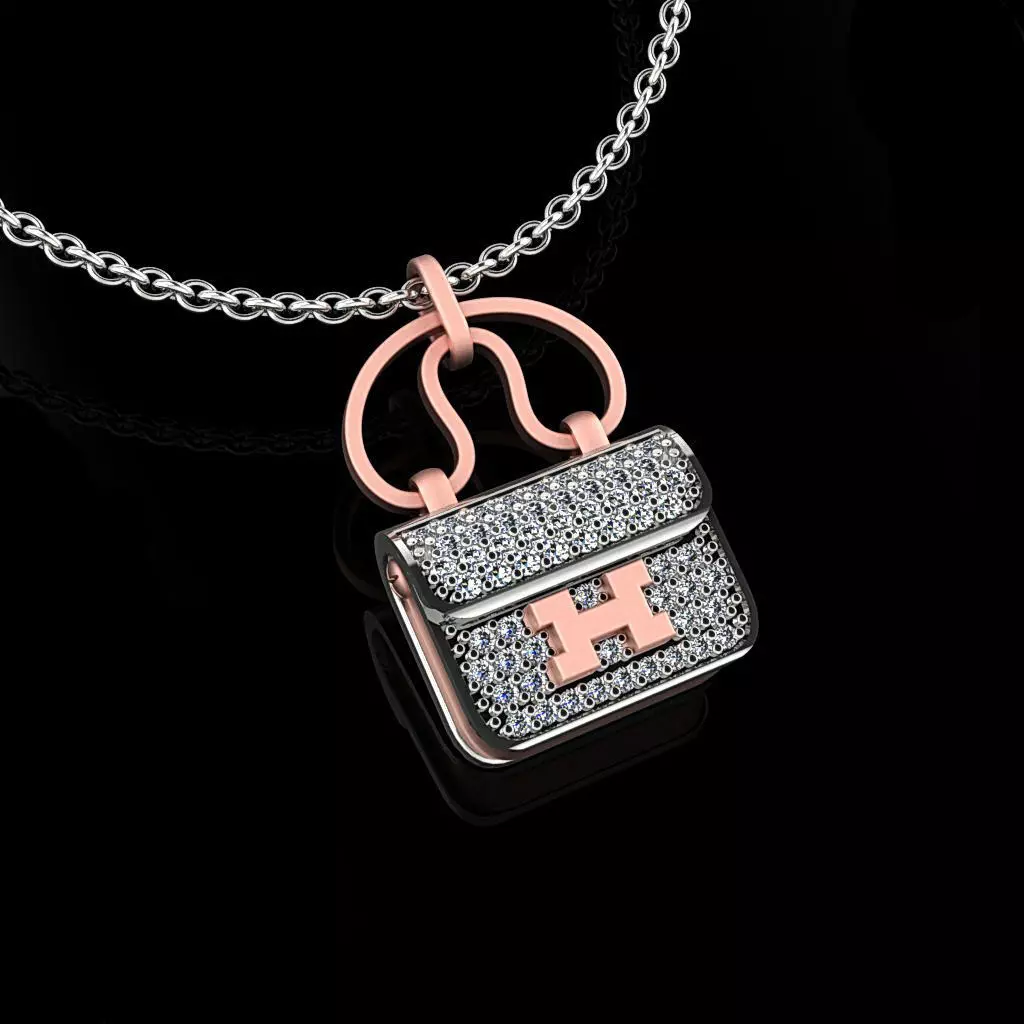 Hermes Pendant 01 3D print model_0