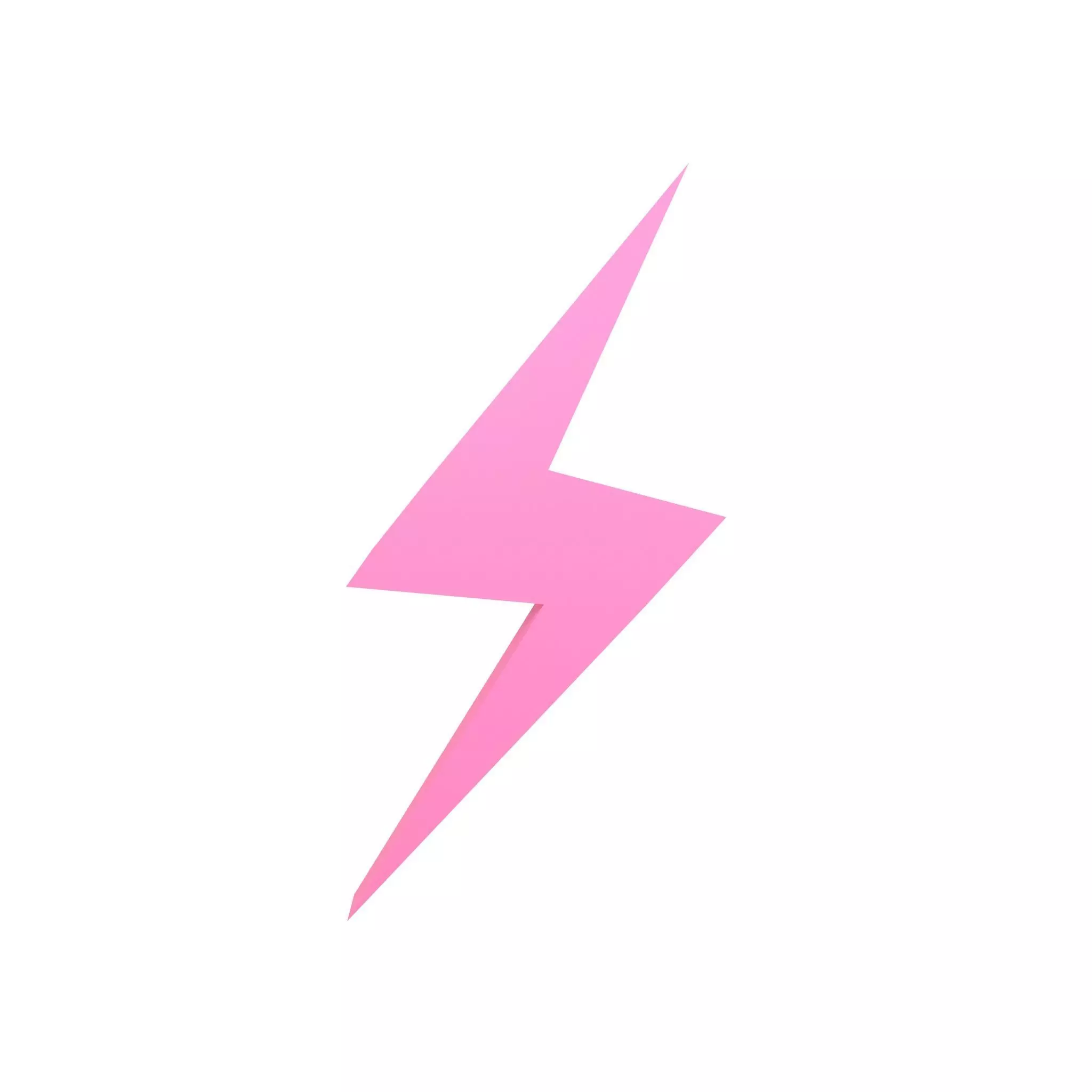 Lightning Emblem v1 006 Low-poly 3D model_0