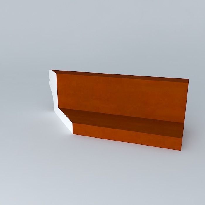 Royal Artycja Kitchen Cabinet Wreath Corona 45 degress 3D model_1