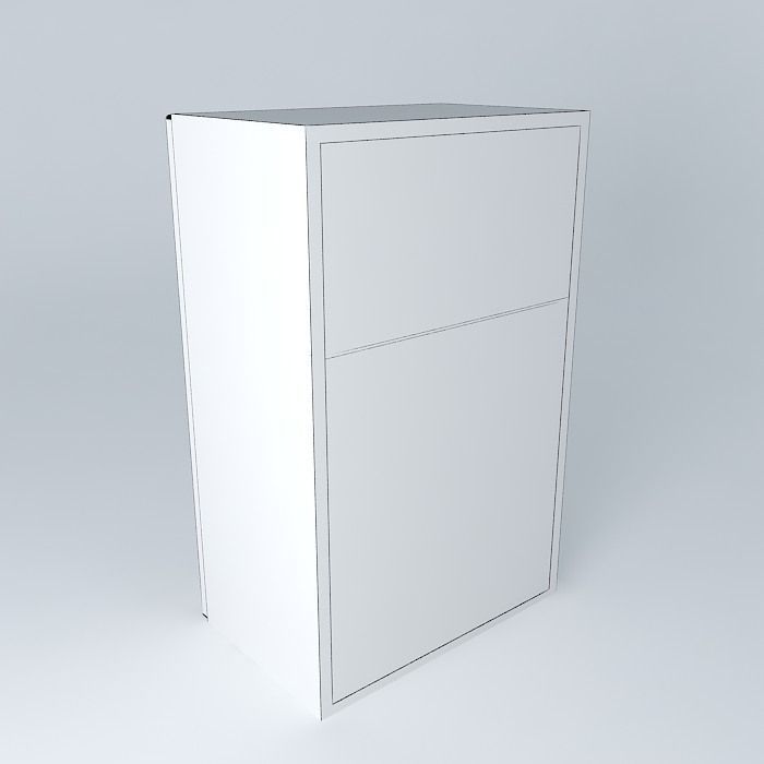 Royal Artycja Kitchen Cabinet G 45 72 PV 3D model_4