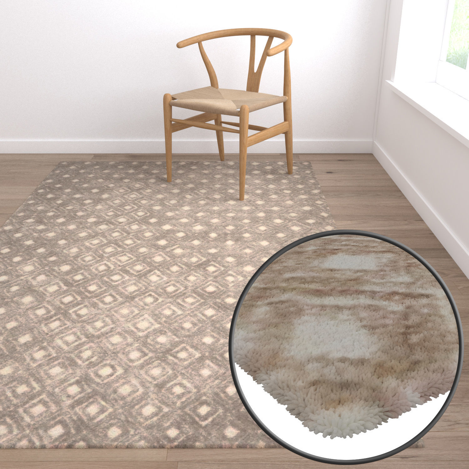 Rug Set 1127 3D model_5