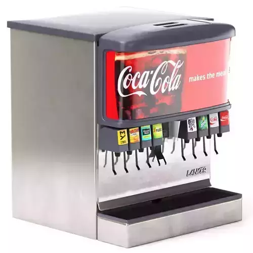 8 Flavor Ice and Beverage Soda Fountain 02