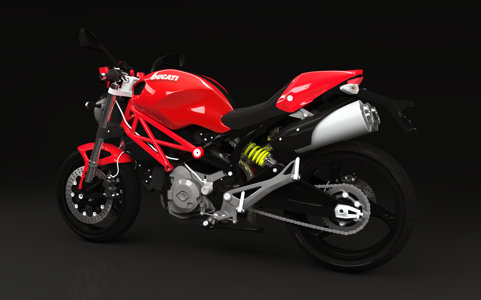 2010 - Ducati Monster 696 3D model_5