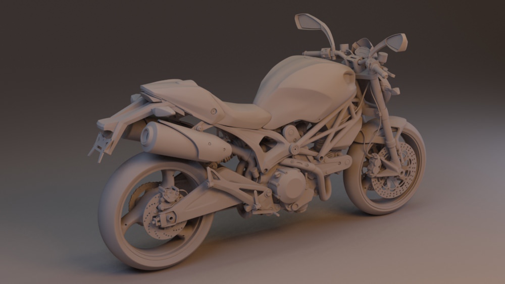 2010 - Ducati Monster 696 3D model_3