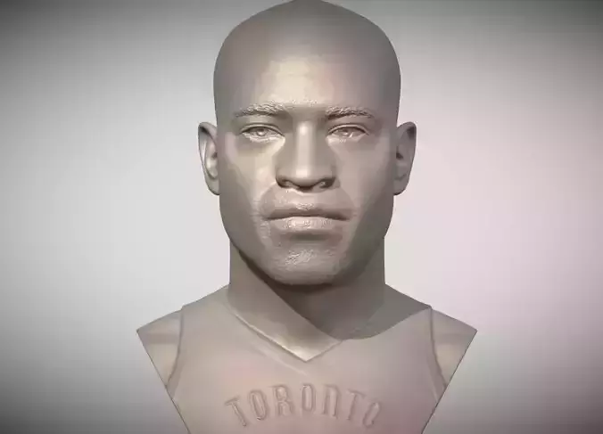 Vince Carter bust 3D printing ready stl obj formats 3D print model
