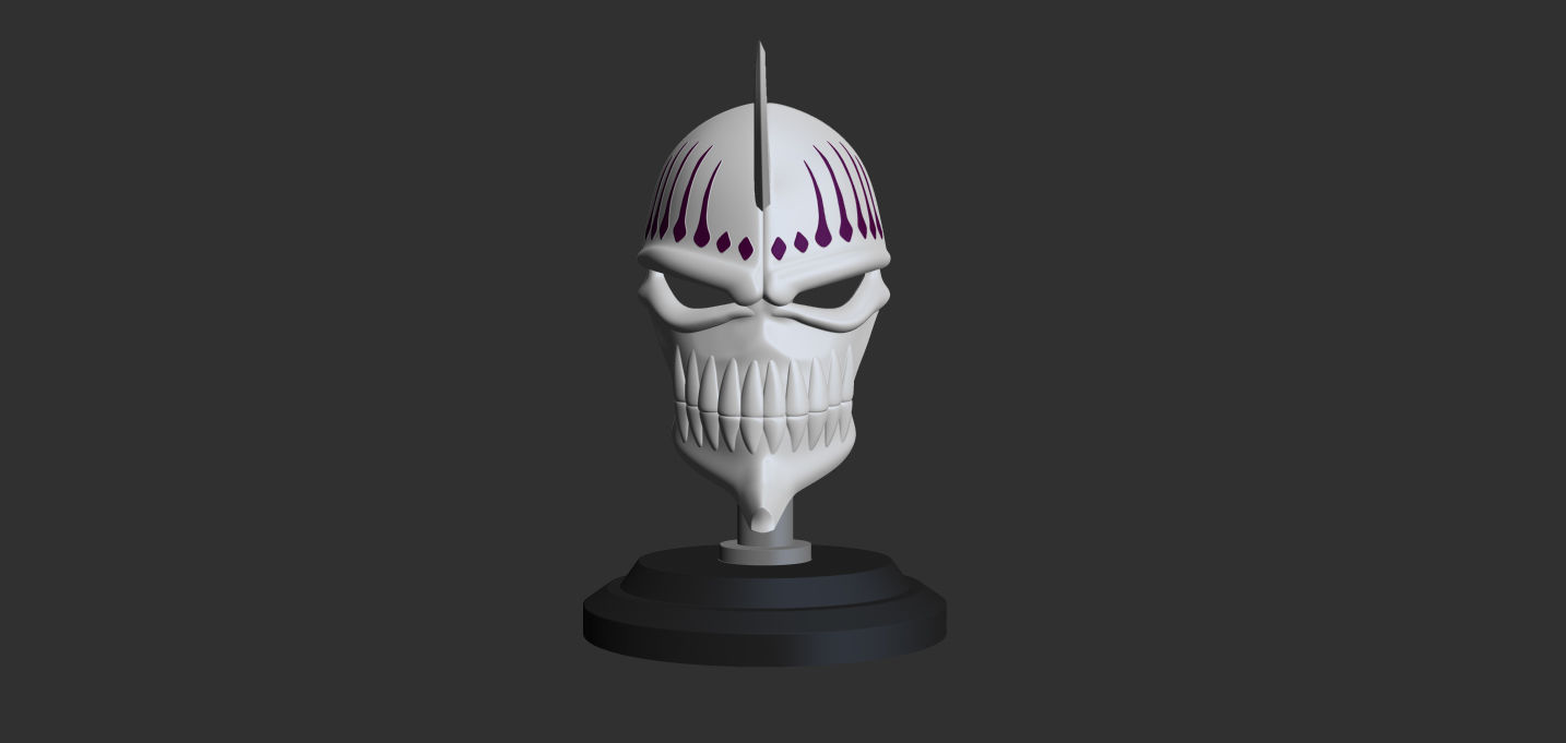 Hiyori Sarugaki - Hollow Mask - Visored Colletions 3D print model_2