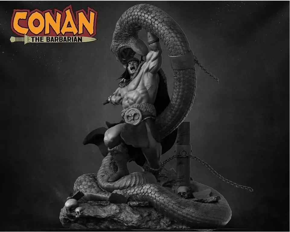 Conan the Barbarian 3D print model_0
