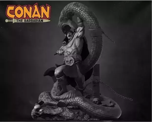 Conan the Barbarian 3D print model