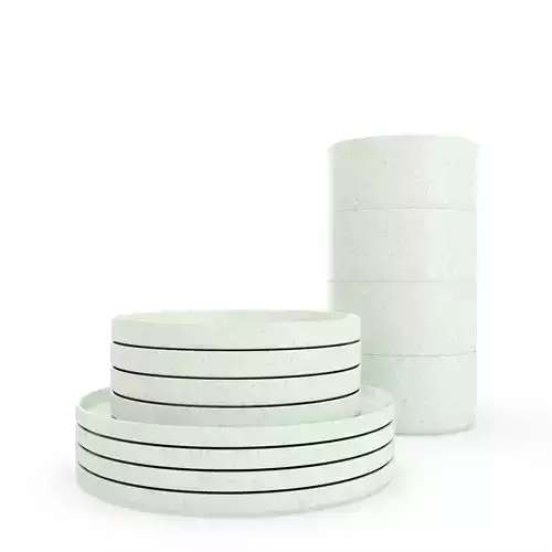 Modern dining speckled set