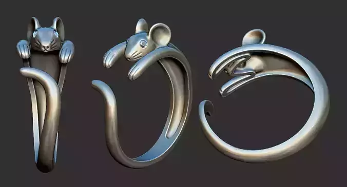 Mouse ring  3D Print model