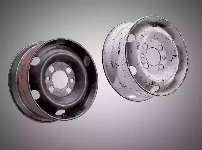 Car Rim AAA PBR Game Ready Asset