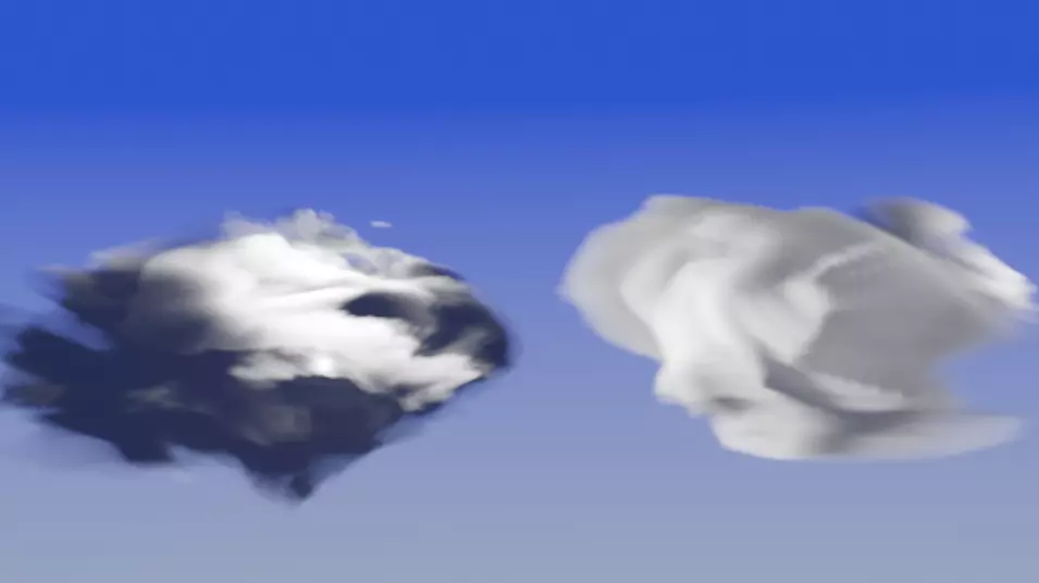 Cumulus clouds pack Free 3D model