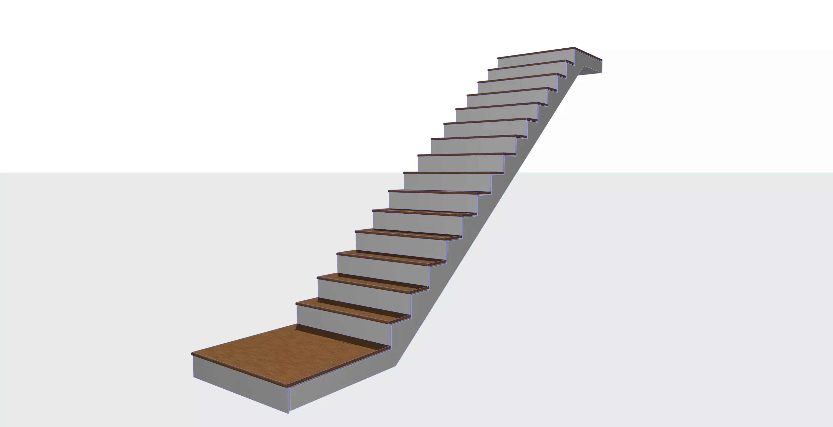 Stail-01 set of stairs Free 3D print model