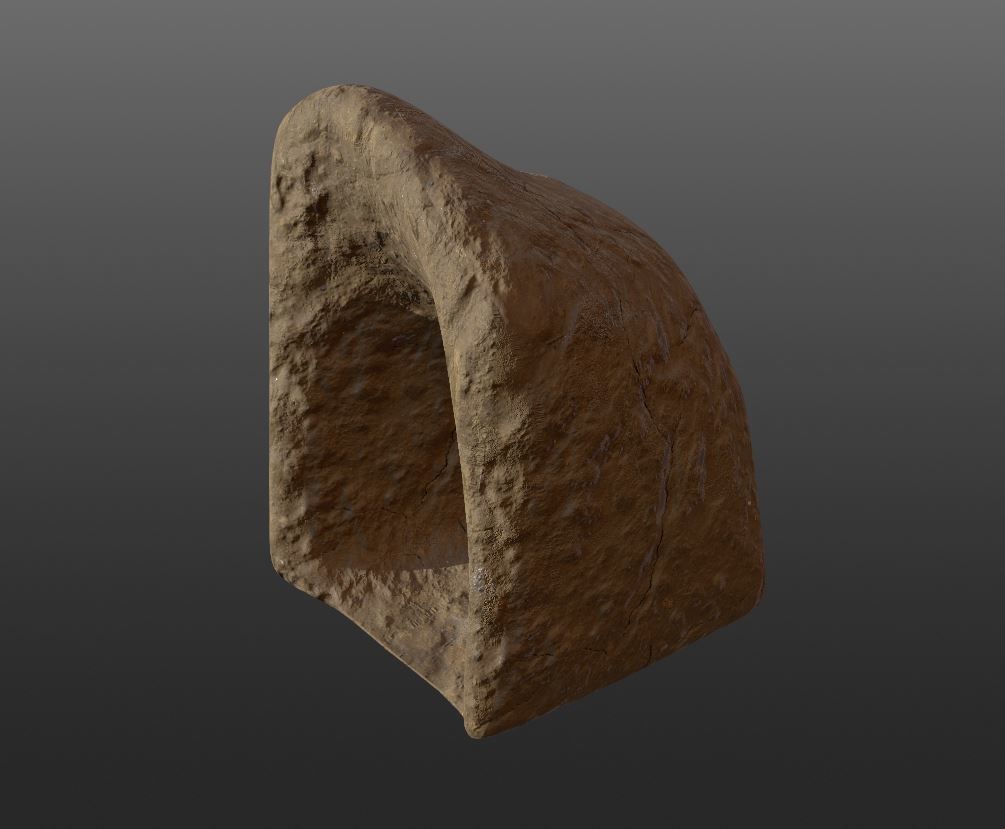 burrow - mud homes - fantasy landscape kit - 4K Low-poly 3D model_27