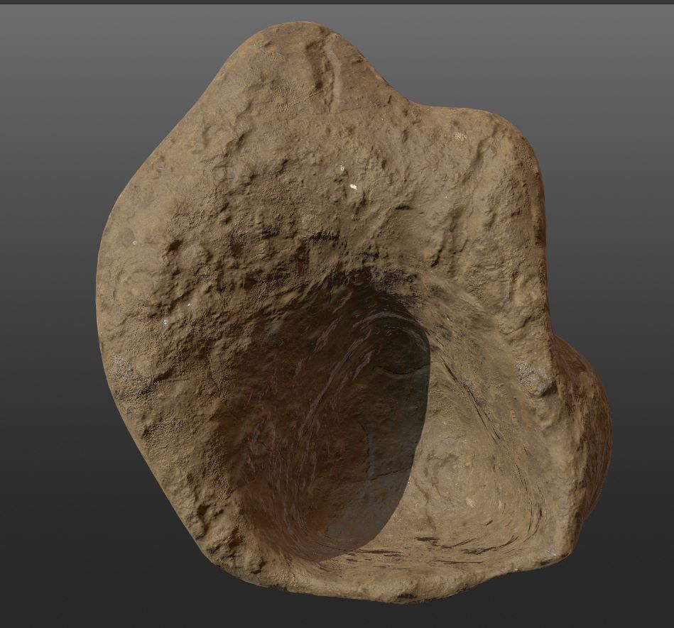 burrow - mud homes - fantasy landscape kit - 4K Low-poly 3D model_16