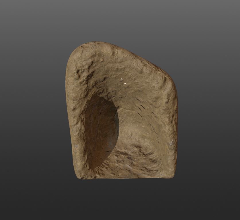 burrow - mud homes - fantasy landscape kit - 4K Low-poly 3D model_25