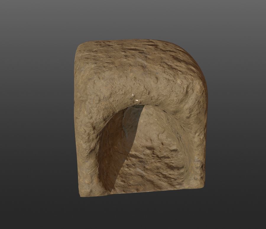 burrow - mud homes - fantasy landscape kit - 4K Low-poly 3D model_24