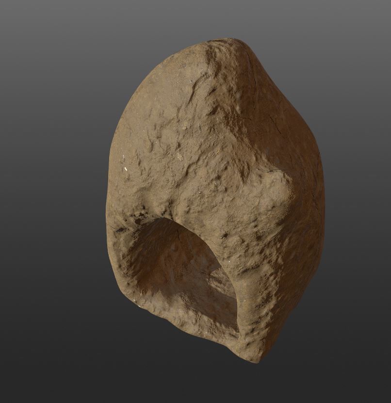 burrow - mud homes - fantasy landscape kit - 4K Low-poly 3D model_5