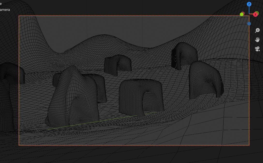 burrow - mud homes - fantasy landscape kit - 4K Low-poly 3D model_9