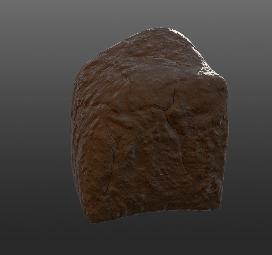 burrow - mud homes - fantasy landscape kit - 4K Low-poly 3D model_30