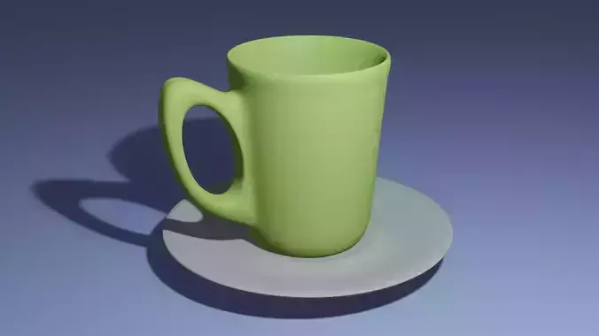 Cup on saucer