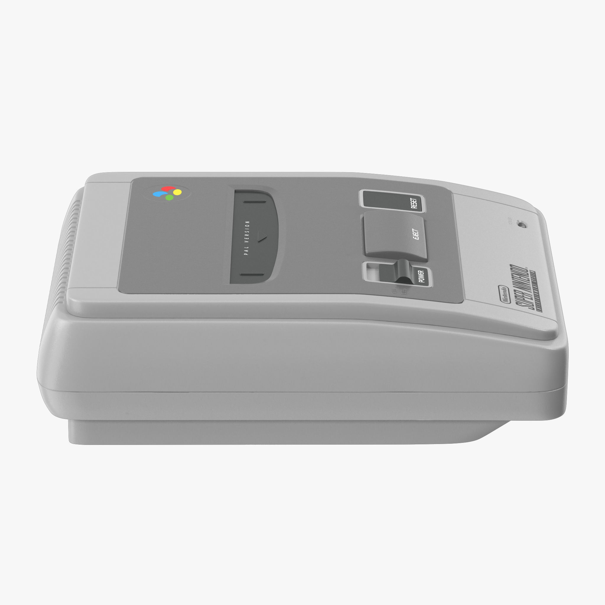 Super Nintendo 3D model_10