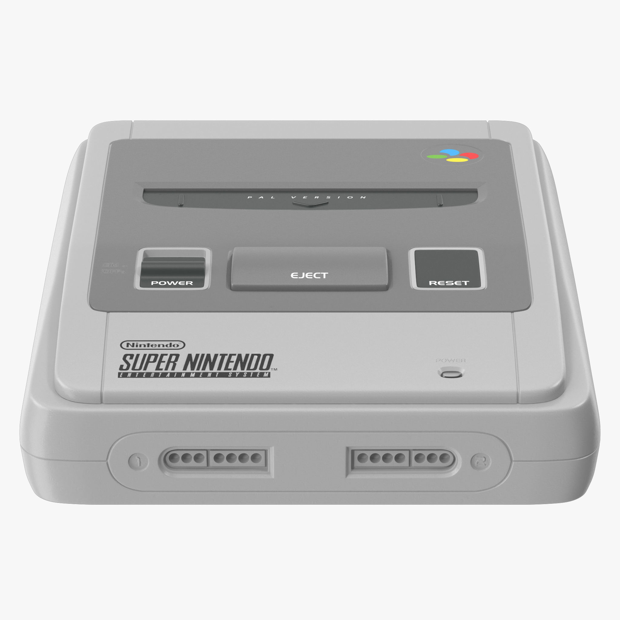 Super Nintendo 3D model_7