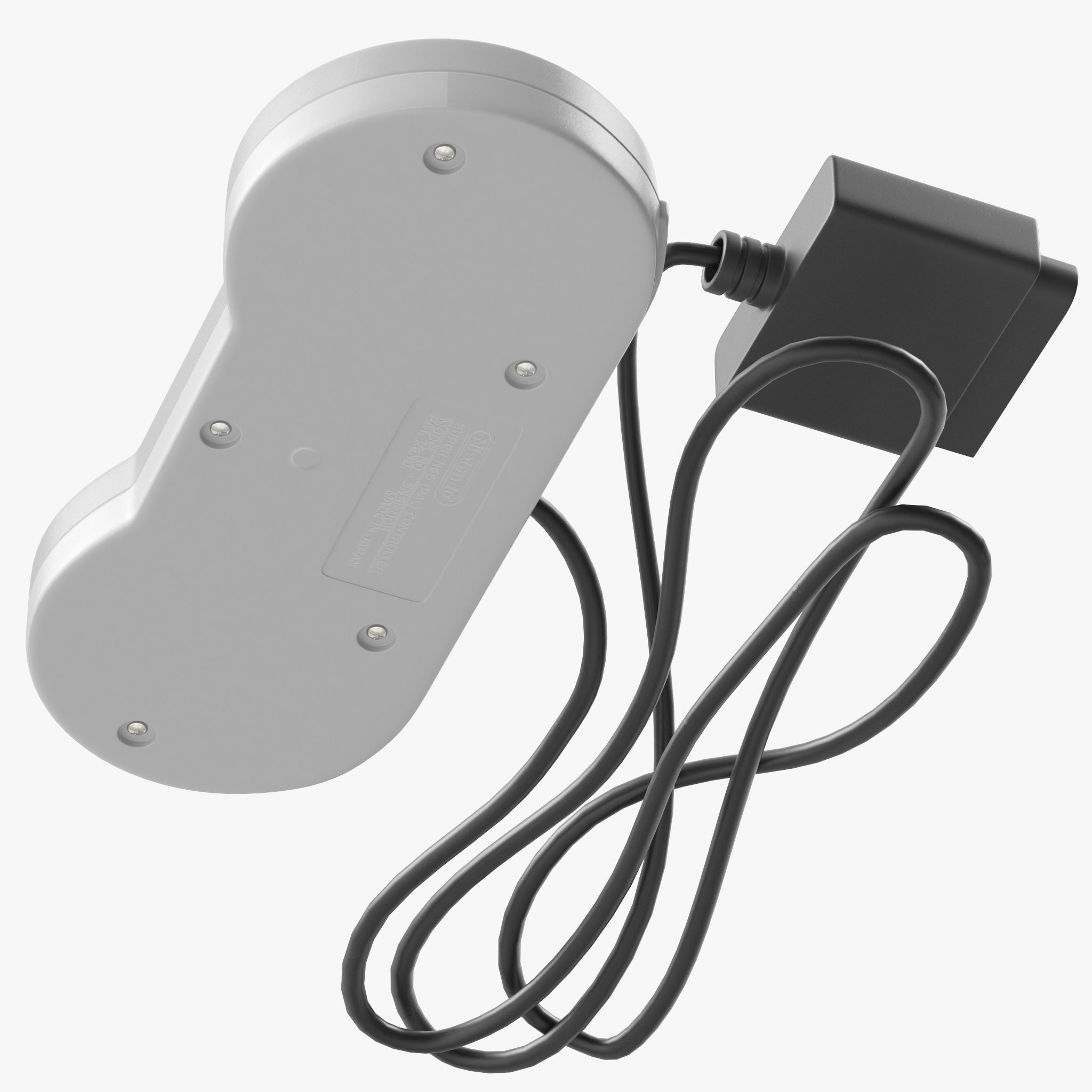 Super Nintendo 3D model_17