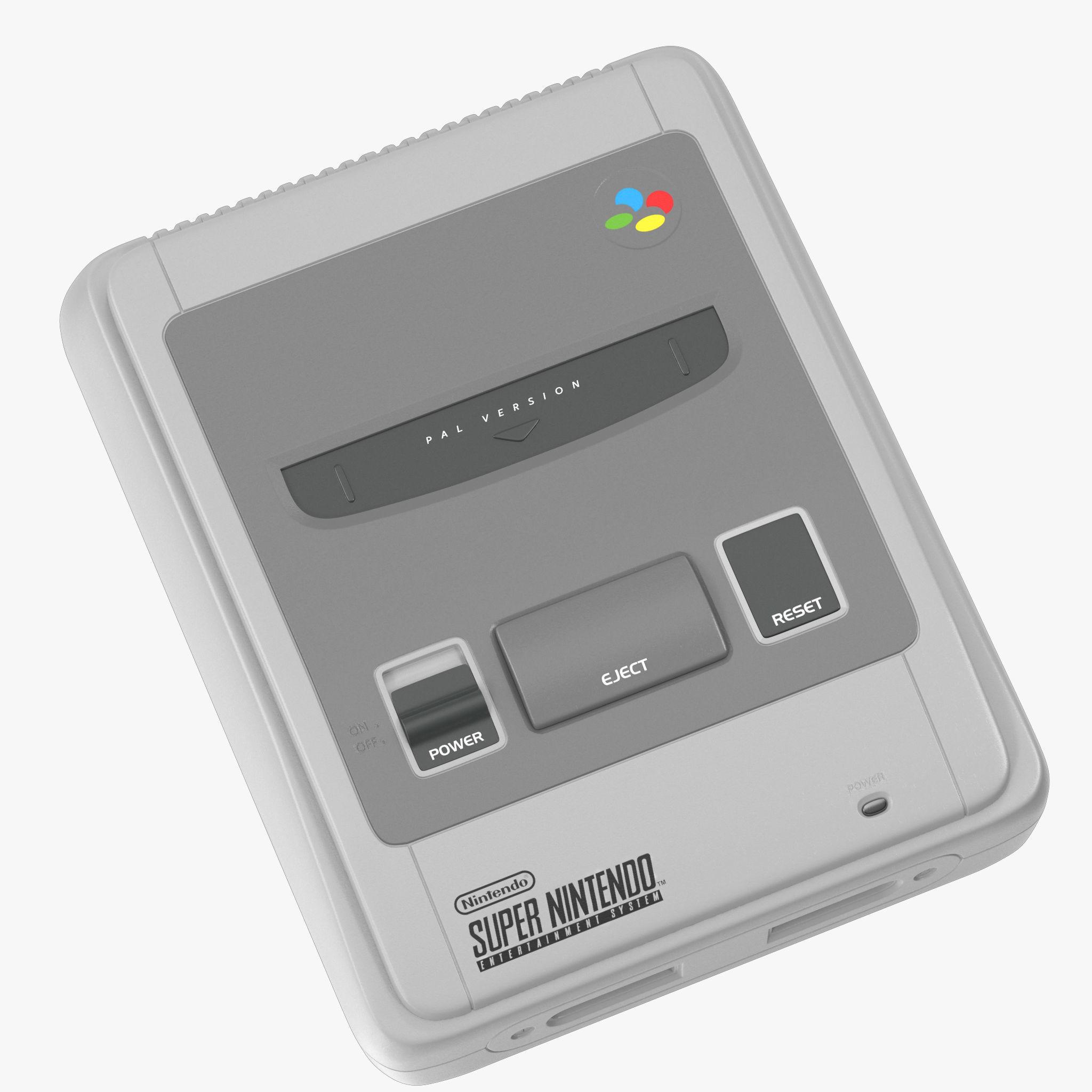 Super Nintendo 3D model_9