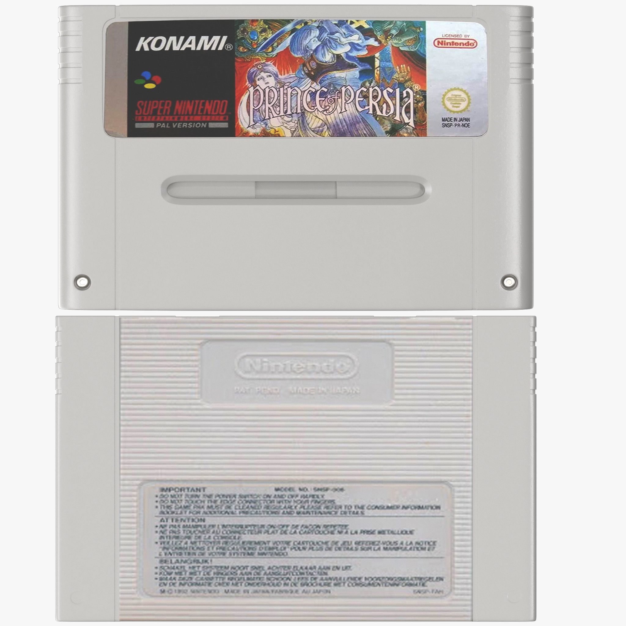 Super Nintendo 3D model_22