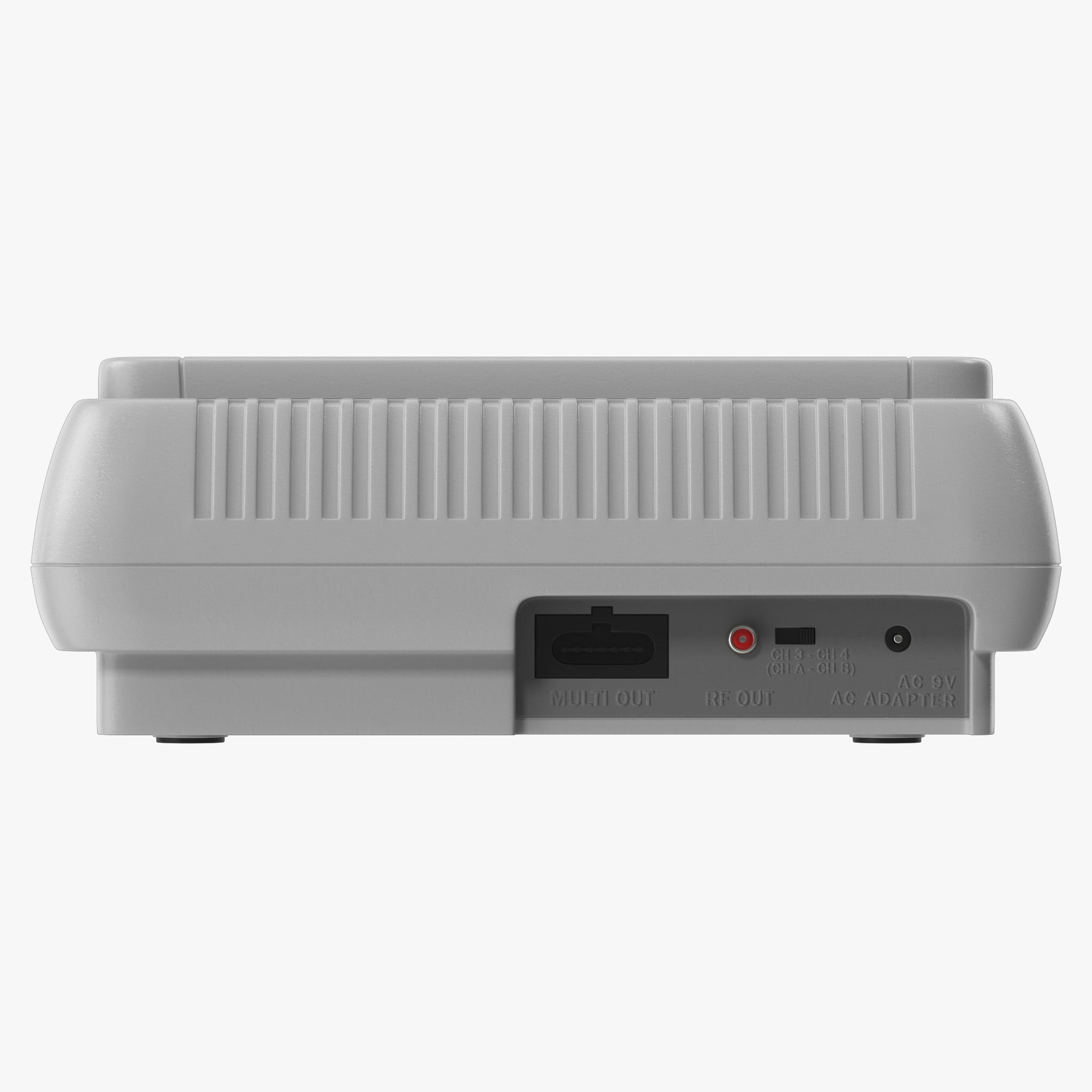 Super Nintendo 3D model_8